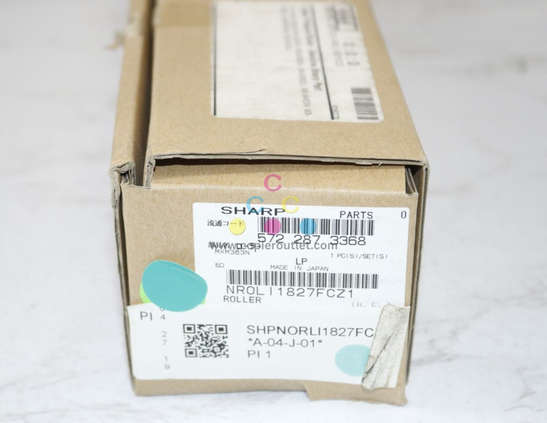 Open OEM Sharp MX-M283N/503N Lower Pressure Roller NROLI1827FCZ1, 572 287 3368