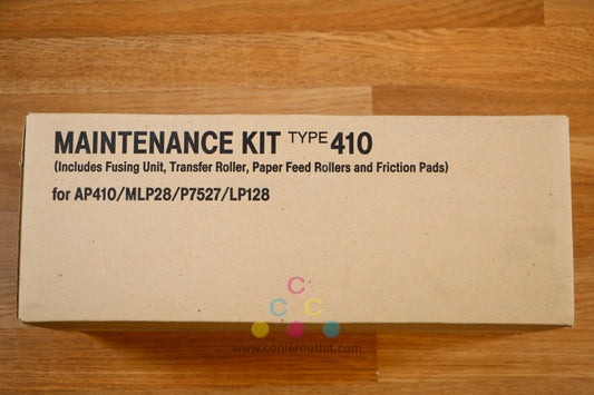 Genuine Ricoh Type 410 Maintenance Kit 406644 - AP410 MLP28 P7527 LP128 Same Day