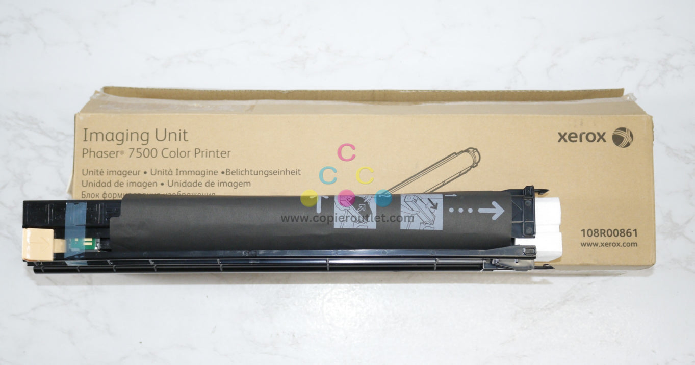 New Open OEM Xerox Phaser 7500, 7500DN Imaging Unit 108R00861 Same Day Ship