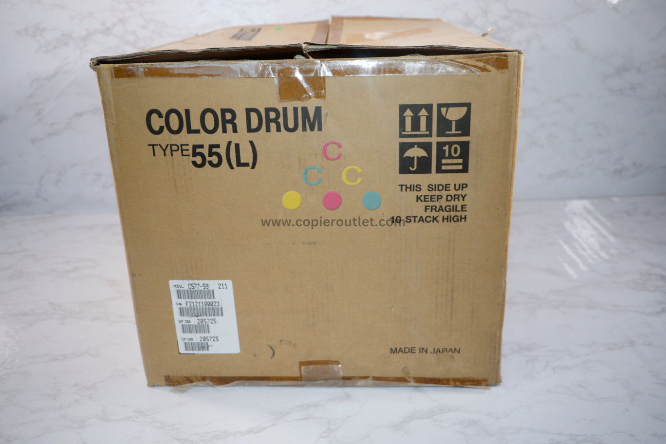 Open Box Genuine Ricoh Color Drum Type 55(L) 205725 C577-59 Same Day Ship