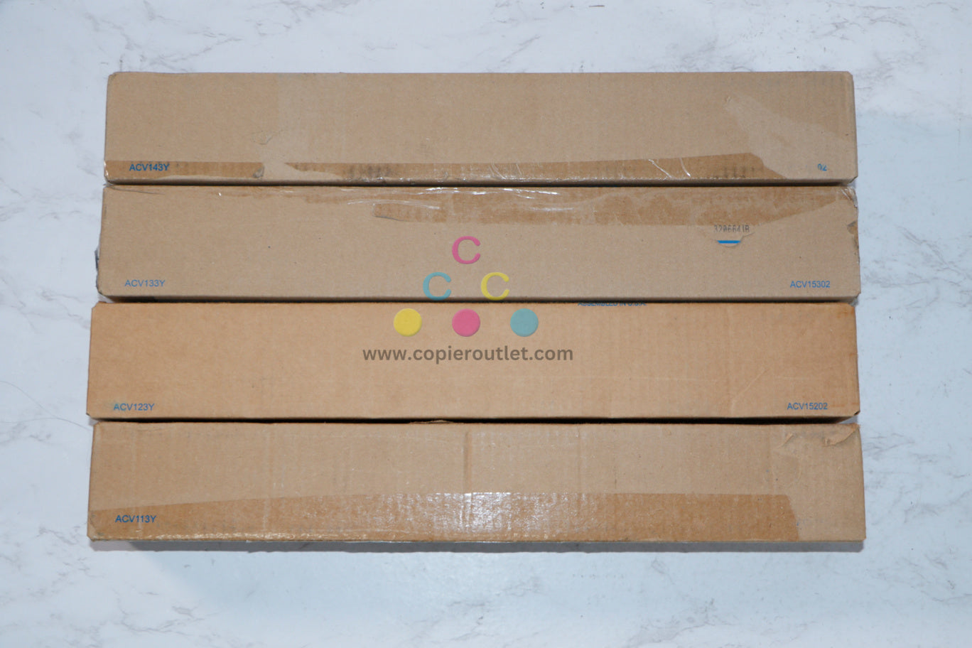 Cosmetic OEM Konica Minolta Bizhub C450i/C550i/C650i TN626 CMYK Toners