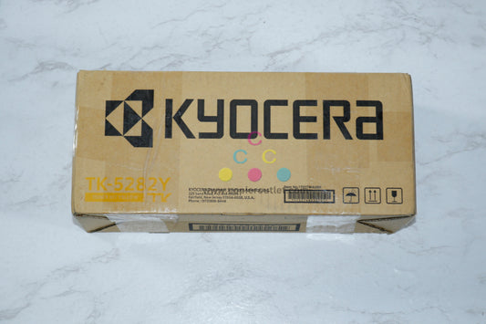 New OEM Kyocera ECOSYS M6235cidn/M665cidn/P6235cdn Yellow Toner TK-5282Y