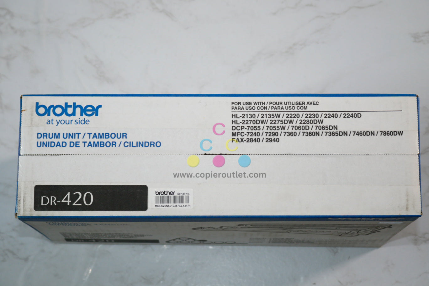 New OEM Brother DCP-7060D,MFC-7240,HL-2220 Drum Unit DR-420 (DR420)