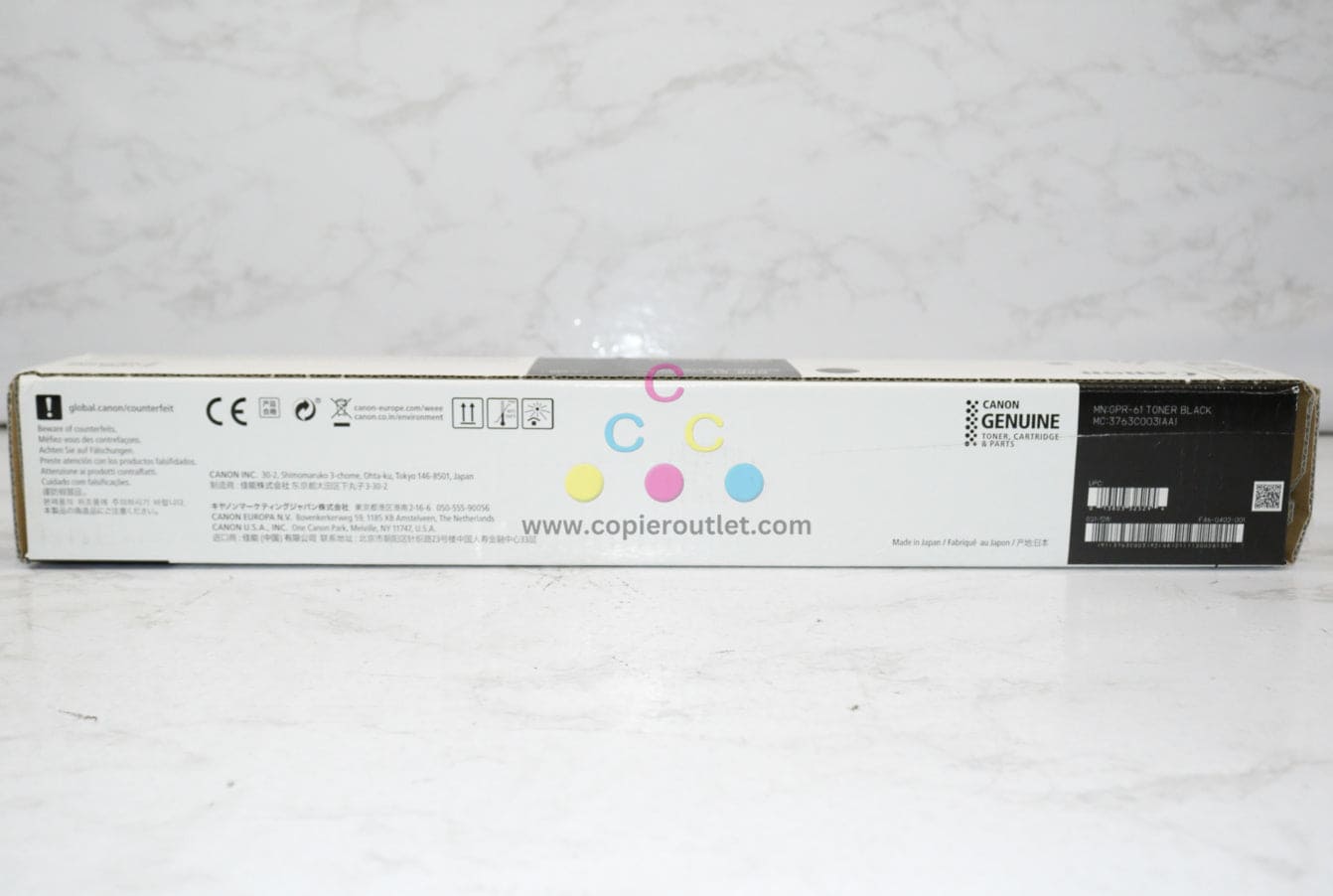 OEM Canon iR ADVANCE C5840i,C5850i,C5860i,C5870i GPR-61 Black Hi Yield Toner