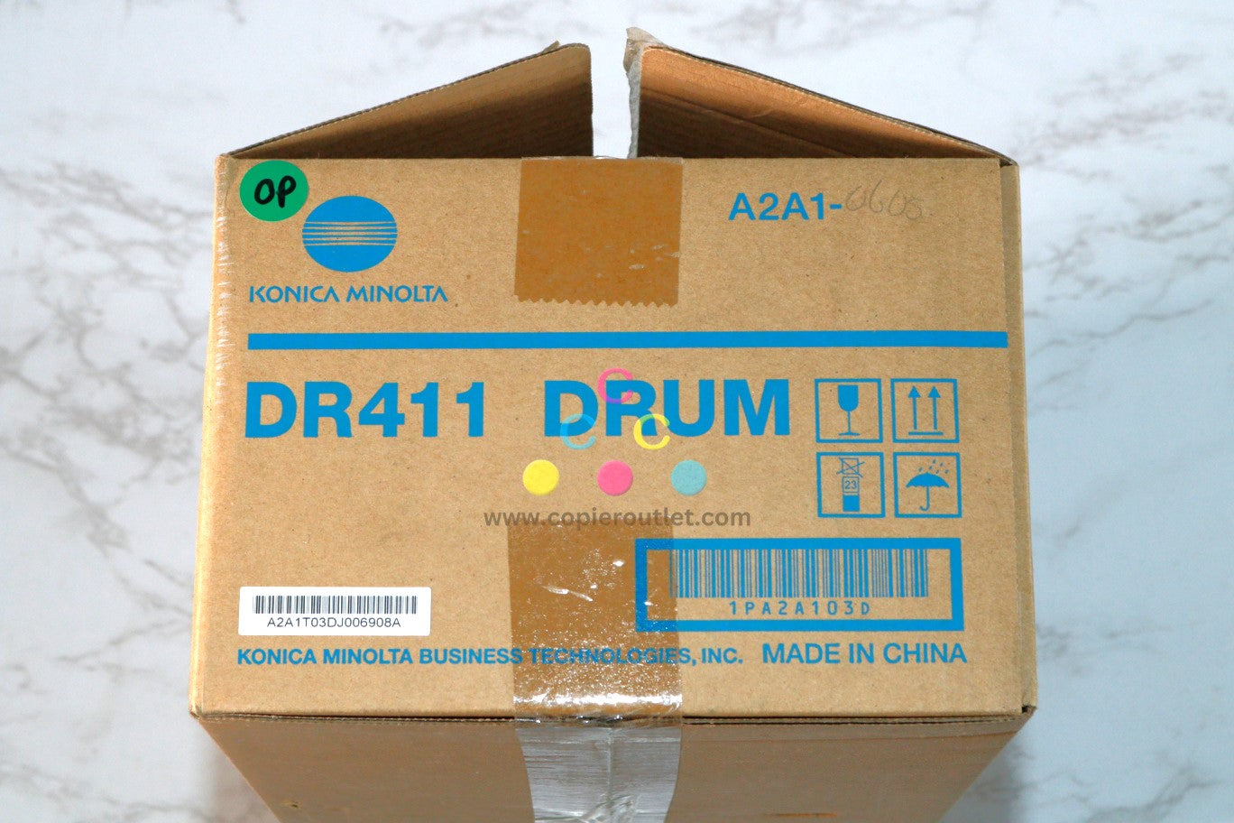 Open Box OEM Konica Minolta bizhub 223,283,36,363,42,423 Drum DR411 / DR-411