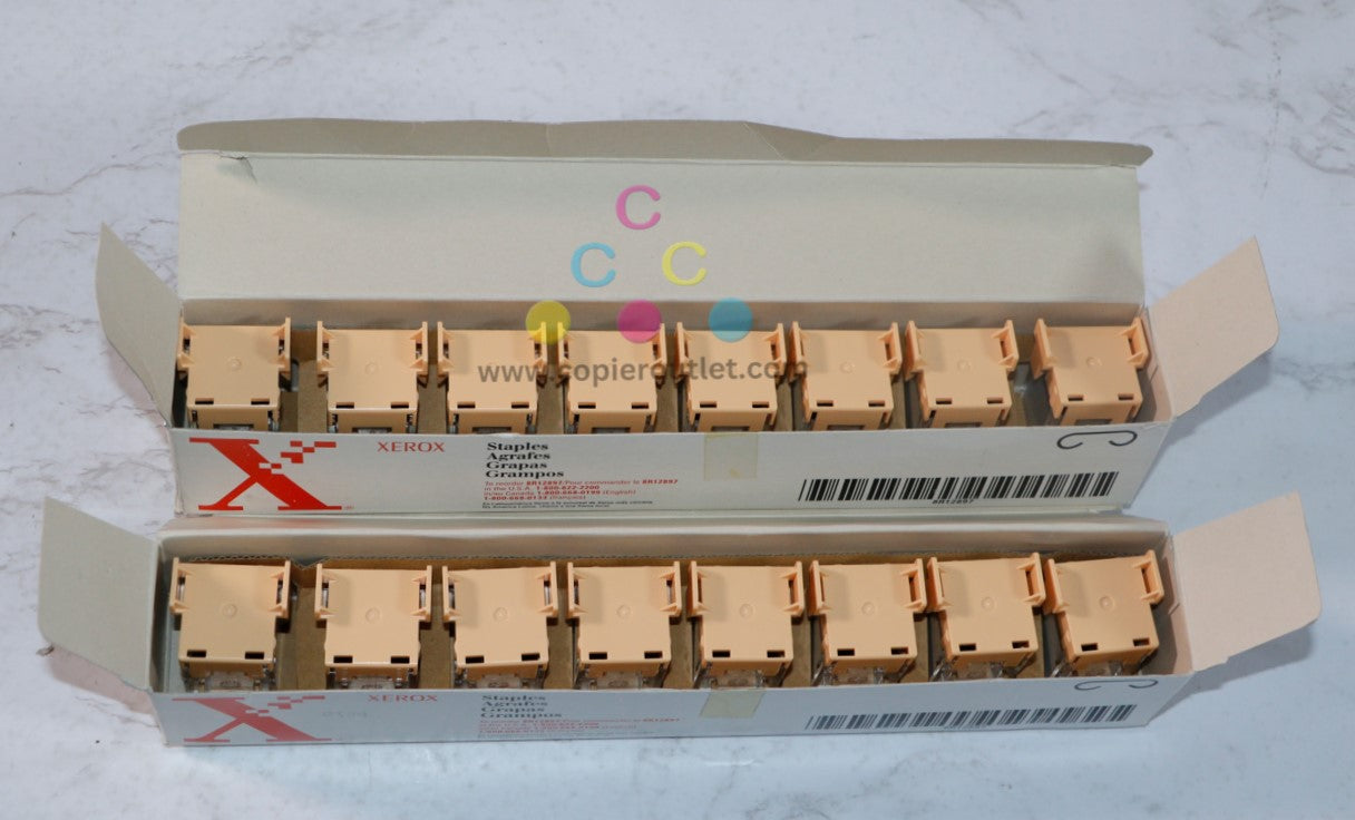 2 New OEM Xerox AltaLink B8045, B8055, B8065 Staple Cartridge 8R12897 (008R12897)