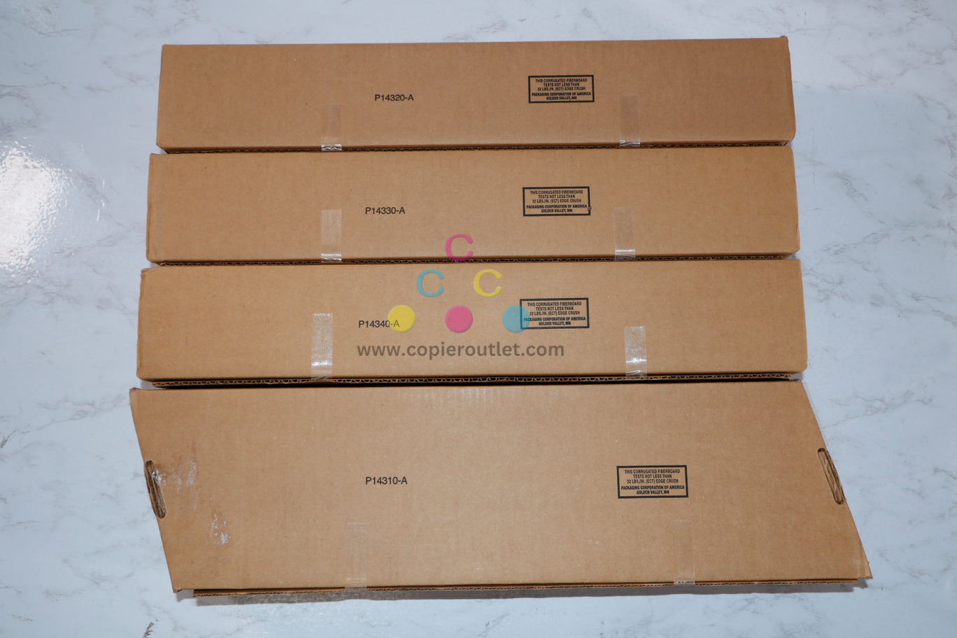 Genuine Toshiba e-STUDIO  5516AC/6516AC/7516AC T-FC616U CMYK Toner Cartridge Set