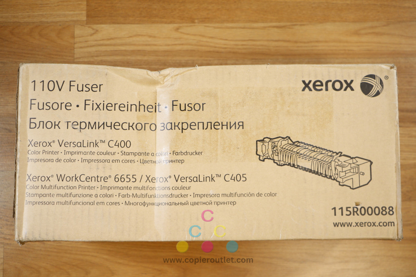 Cosmetic Genuine Xerox 115R00088 Fuser Assembly VL C400DN C400N C405DN WC 6655i!