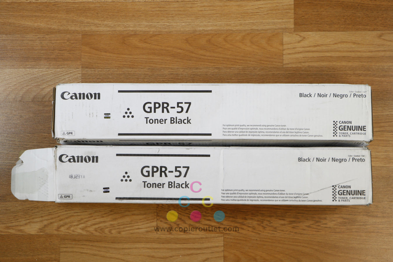 Open/Cosmetic Canon GPR-57 Black Toner Cart iR ADV 4525 4535 4545 4551 4725 4735