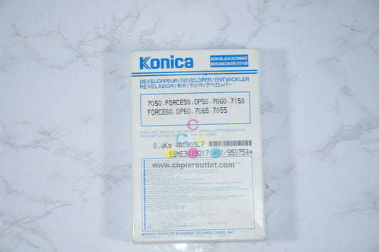 Genuine Konica Minolta 950754 Black Developer For Konica 7050/FORCE50/DP50/7060/7150