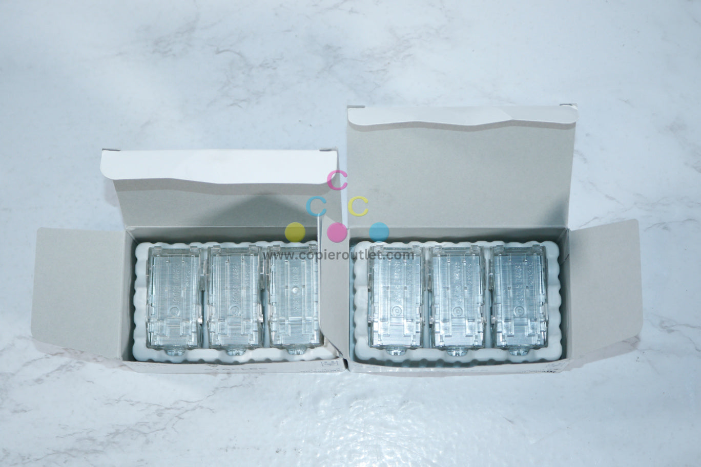 2 OEM Konica  BH 215,552,600,652,750 Staple Cartridges SK602,14YK,505KM2