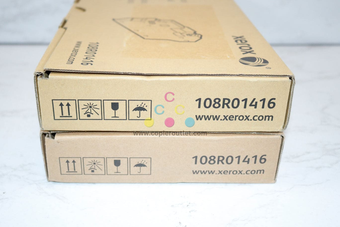 2 New OEM Xerox Phaser6510, VersaLink C500, C600 Waste Toner Cartridge 108R01416