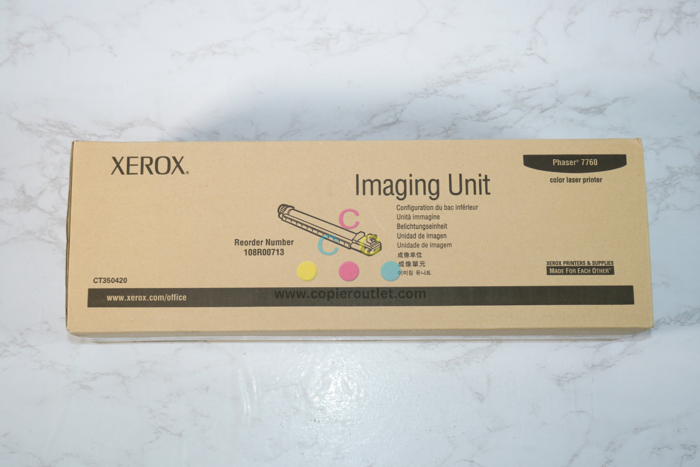 New Genuine Xerox Phaser 7760 Imaging Unit, 108R00713 Same Day Ship!