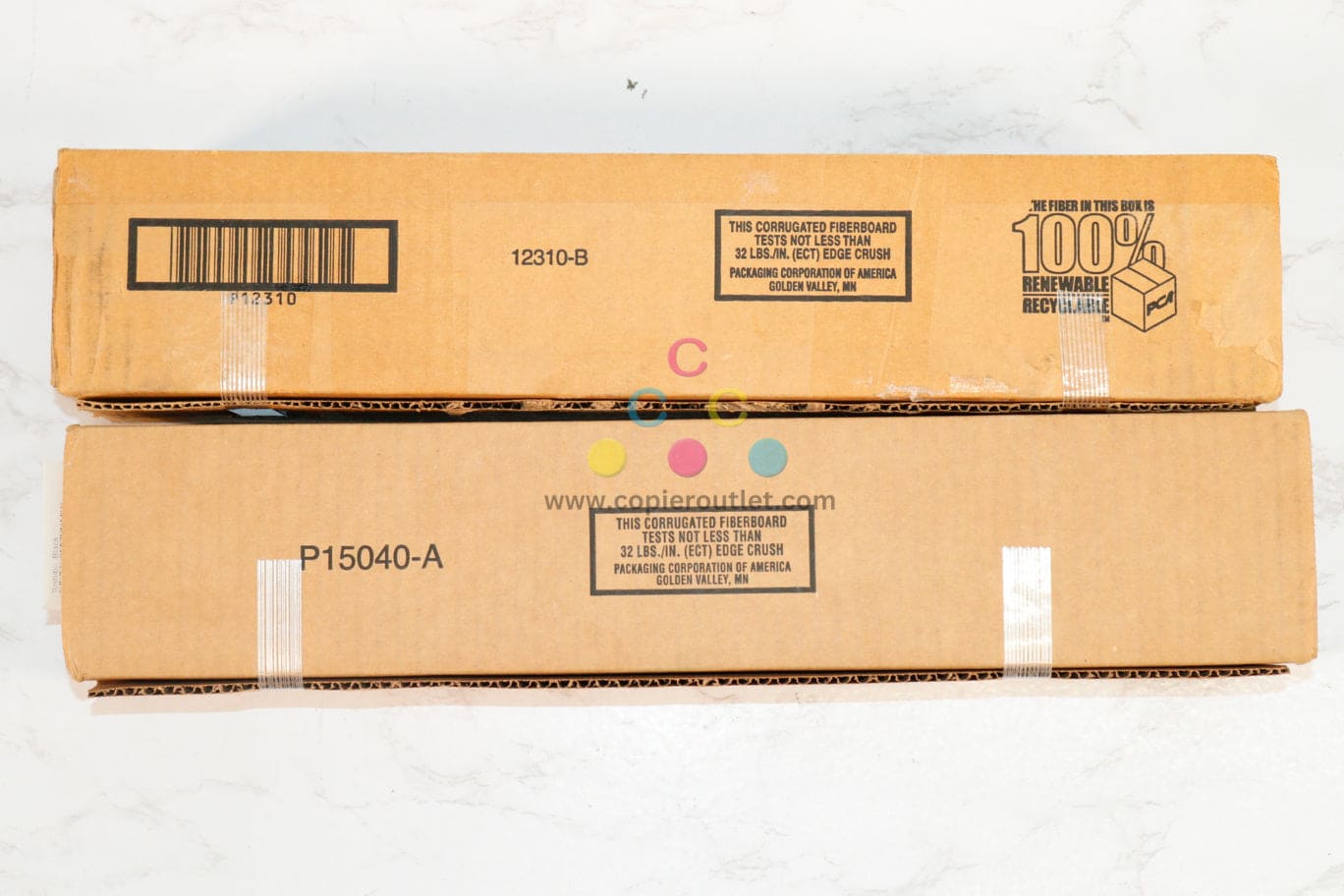 2 OEM Toshiba e-STUDIO 2050C,2551C Yellow & Black Toners T-FC30U-Y,T-FC30U-K