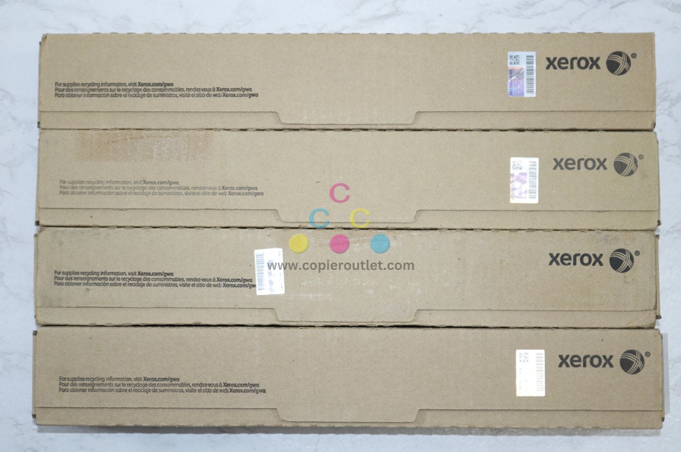 4 New OEM Xerox Altalink C8030, C8035, C8045 MMYY Toners 006R01699, 006R01700