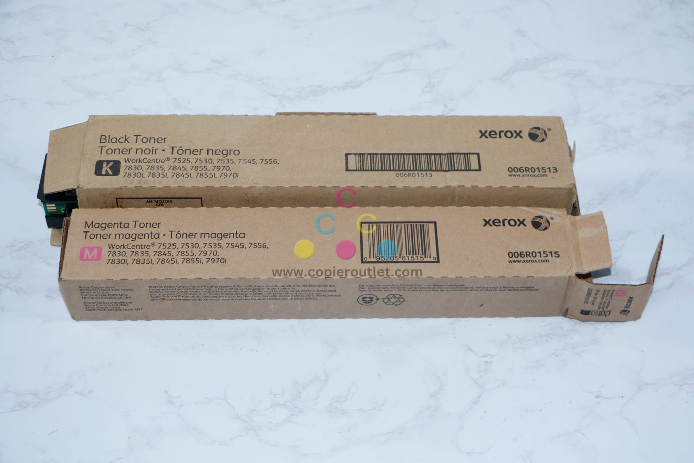 OPEN BOX Xerox WC 7525 7545 7830 7855i 7970 MK Toner FedEx 2Day Air!!