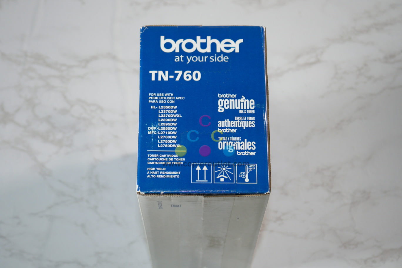 OEM Brother DCP-L2550DW,HL-L2350DW Black Toner TN-760 (Partially Open)