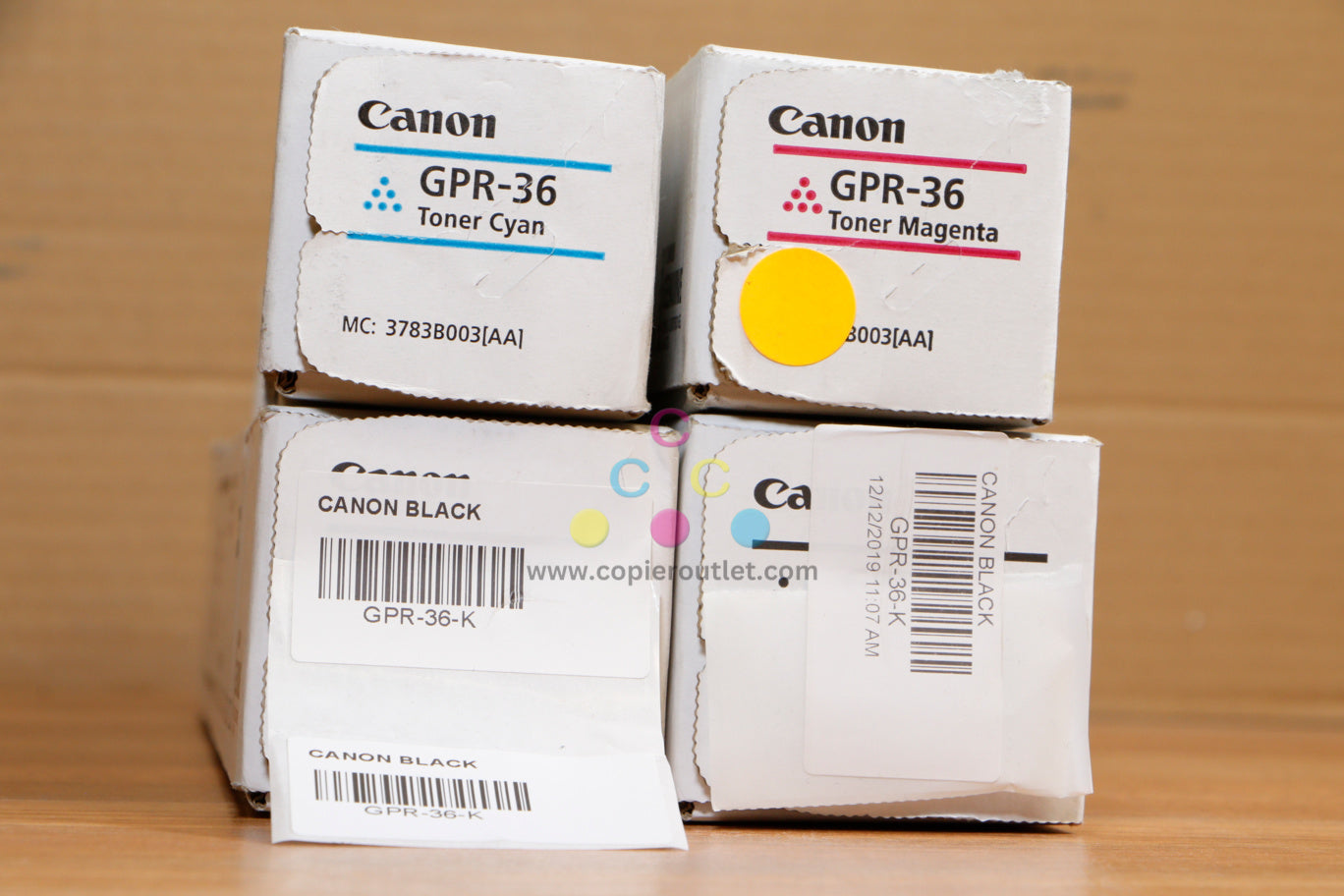 Cosmetic Canon GPR-36 CMKK Toner Carts iR C2020 C2025 C2030 C2220 C2225 C2230 !!