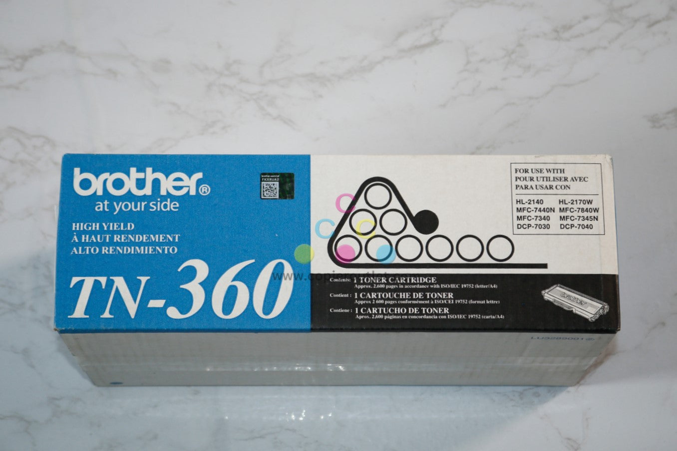 OEM Brother DCP-7030,DCP-7040,HL-2140 Black High-Yield Toner TN-360 / TN360