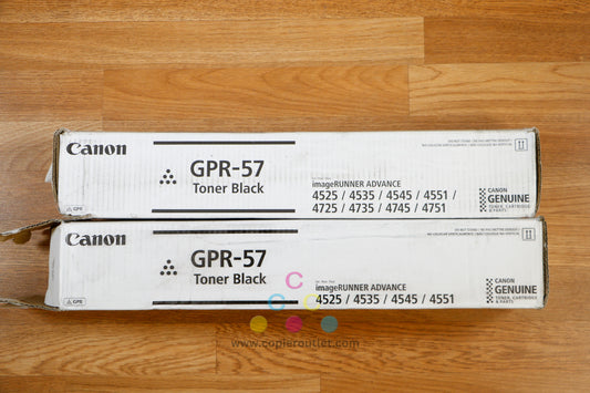 Open/Cosmetic Canon GPR-57 Black Toner Cart iR ADV 4525 4535 4545 4551 4725 4735