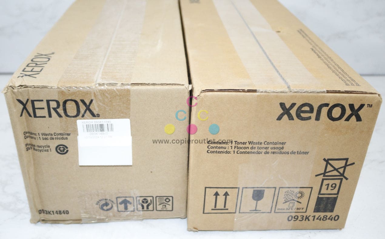 2 New OEM Xerox Nuvera 100,120,144 Waste Toner Container 093K14940 Same Day Ship