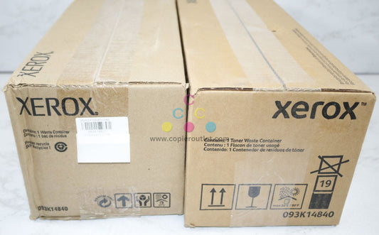 2 New OEM Xerox Nuvera 100,120,144 Waste Toner Container 093K14940 Same Day Ship