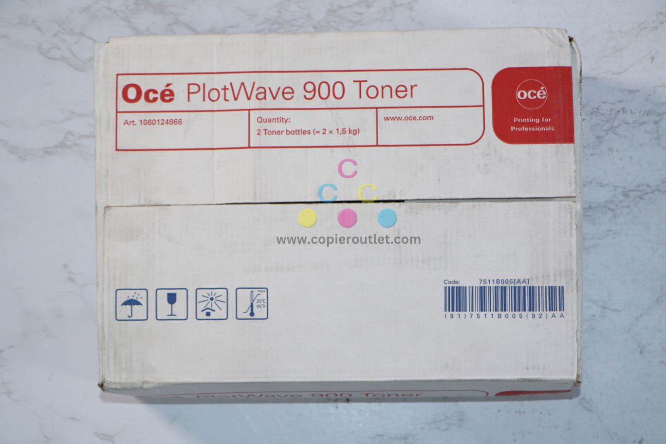 New Cosmetic OEM OCE  Plotwave 900 Black Toner 1060124866  Same Day Ship