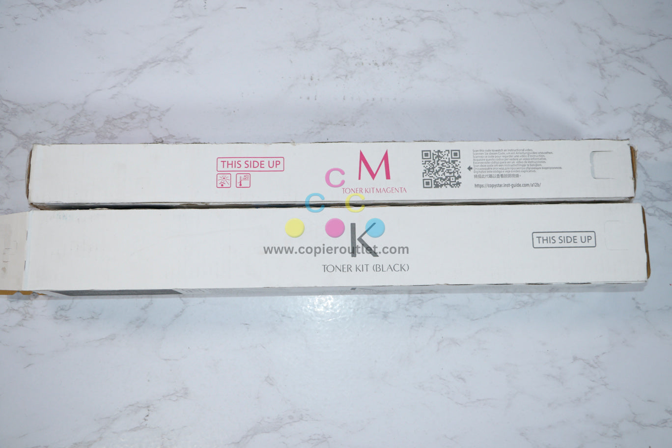 Open box OEM Kyocera/Copystar 3252ci,3253ci TK-8339M, TK-8339K MK Toner Set