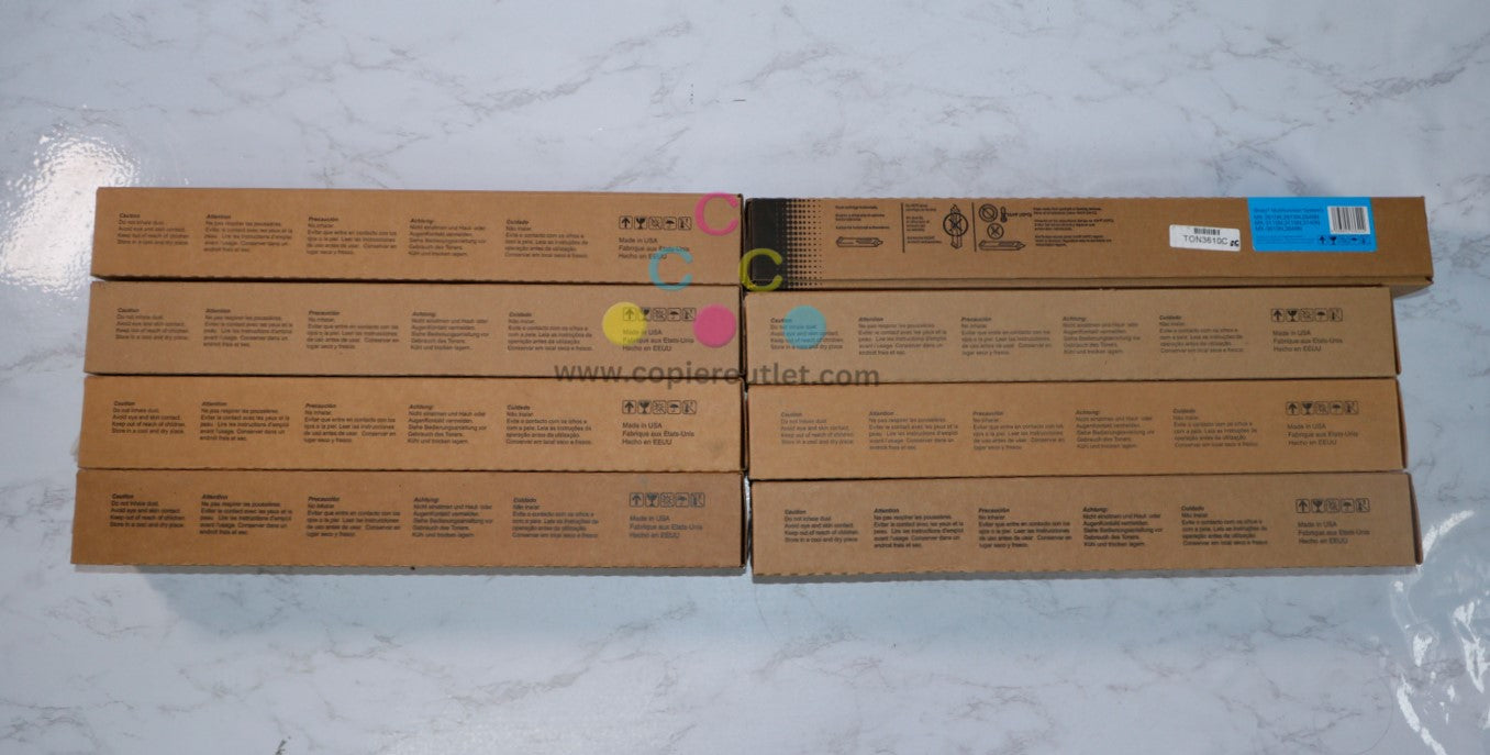 2 Compatible Sharp MX-2610,MX-3110,MX-3610,MX-2640N, MX-36NT CMYK Toner Set