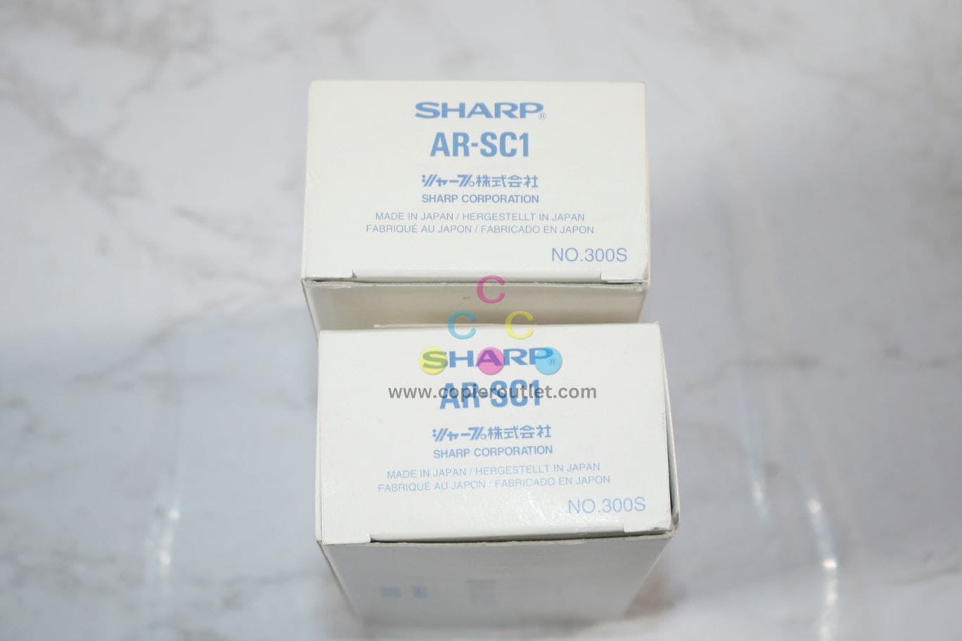 2 New OEM Sharp AR235,AR275,ARC160,ARC270 Staple Cartridges AR-SC1 / NO.300S