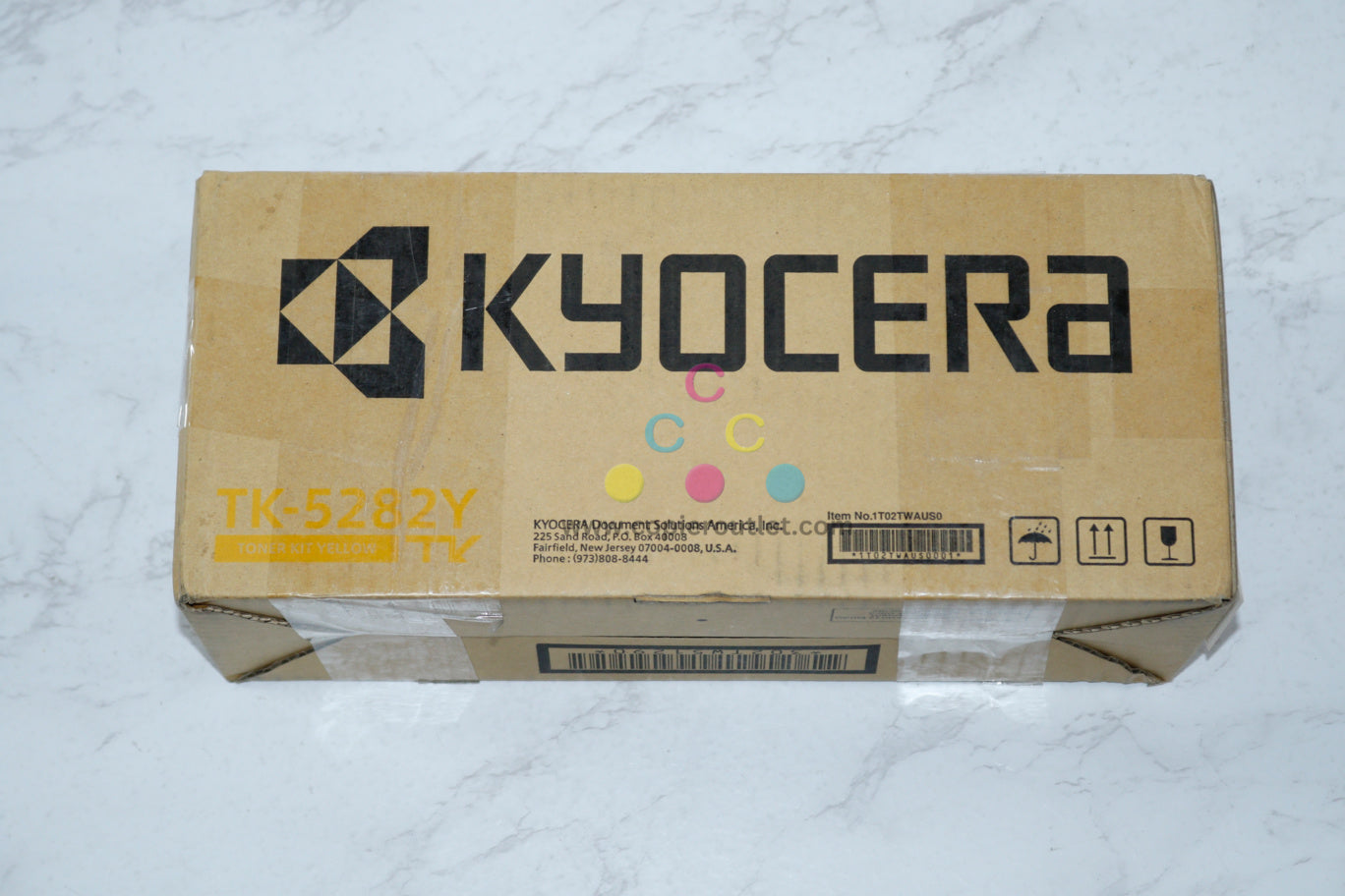 New OEM Kyocera ECOSYS M6235cidn/M665cidn/P6235cdn Yellow Toner TK-5282Y