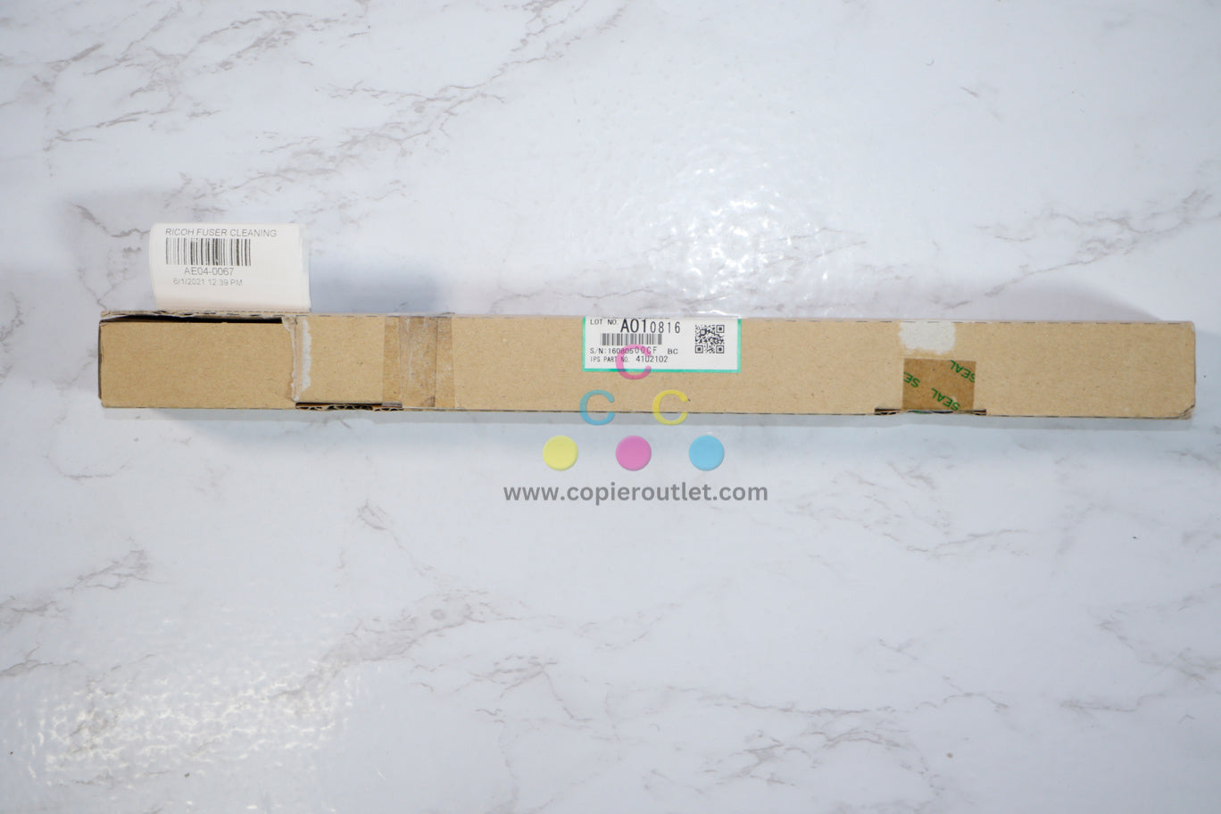 New OEM Ricoh MP1100,MP1350, MP9000 Fuser Cleaning Felt Roller AE04-0067(AE040067)