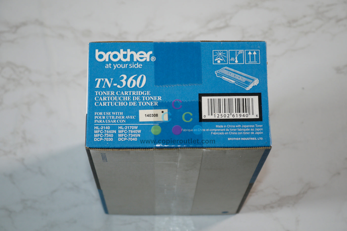 OEM Brother DCP-7030,DCP-7040,HL-2140 Black High-Yield Toner TN-360 / TN360