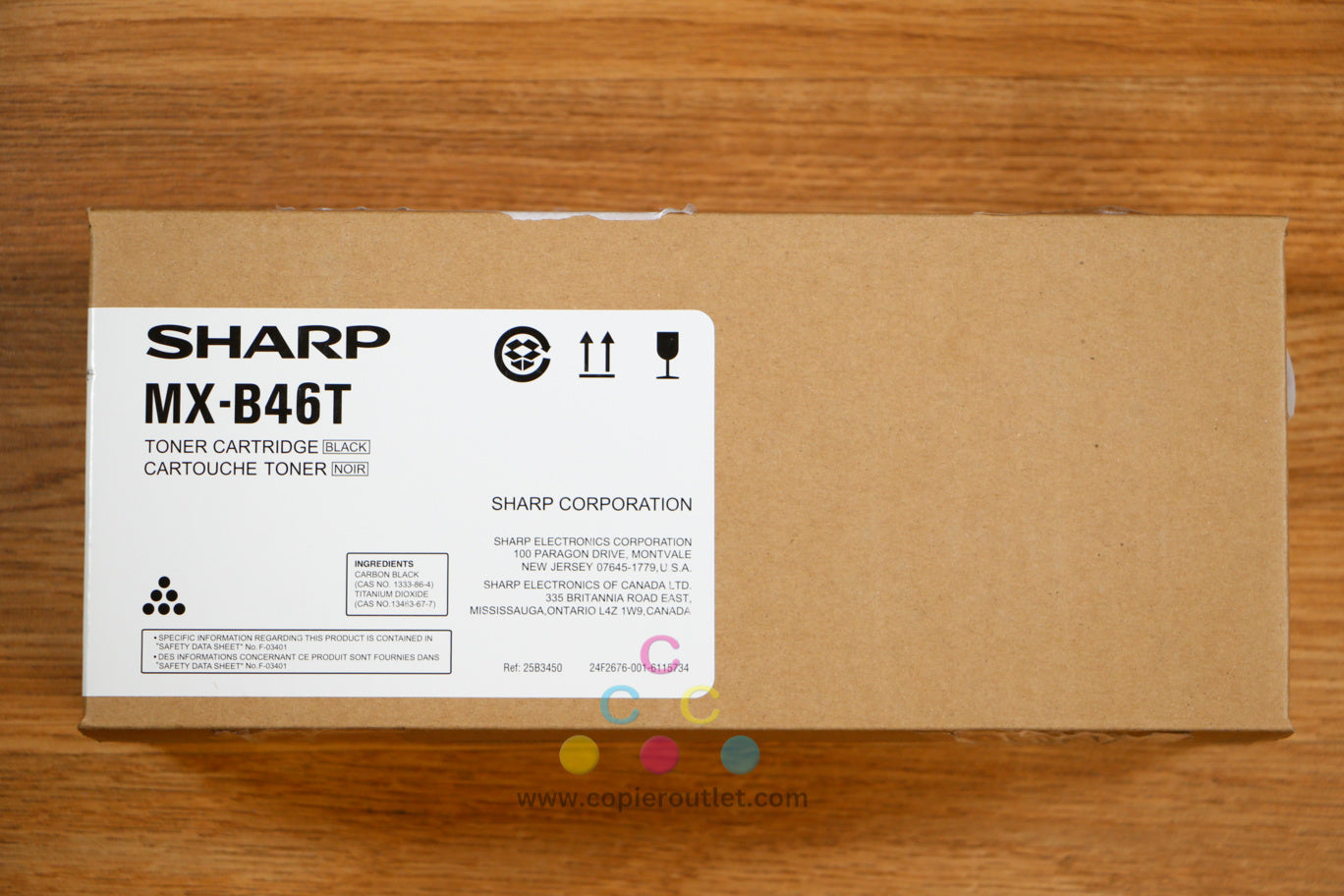 Cosmetic Genuine Sharp MX-B46T Black Toner Cartridge MX-B467F MX-B467P Same Day!