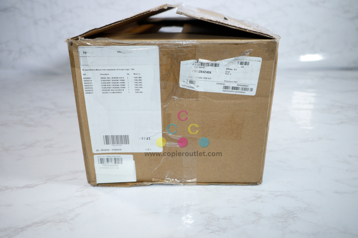 Open Box OEM Ricoh MP 2555SP,MP 3055SP,MP 3555SP Maintenance Kit PMD284240K