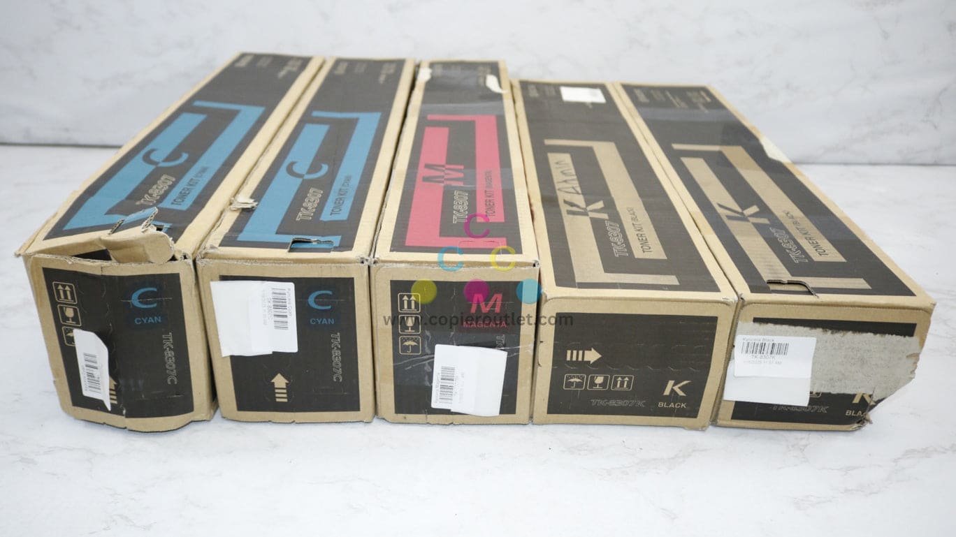 5 OEM Kyocera TASKalfa 3050ci,3051ci,3550ci,3551ci CCMKK Toners TK-8307(TK-8309)