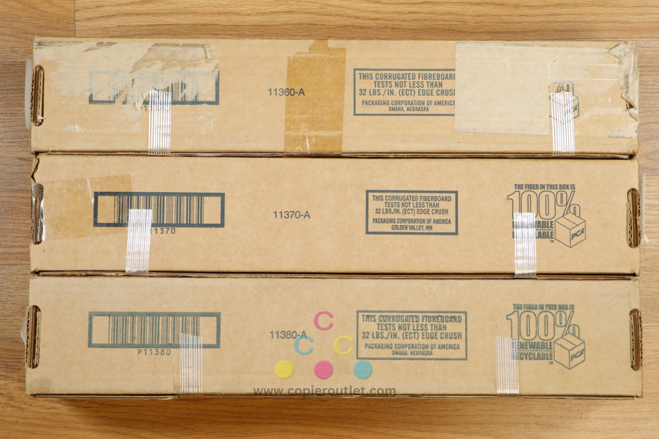 Cosmetic Genuine Toshiba T-FC25 CMY Toner Carts eSTUDIO 2040C 2540C 3040C 4540C!