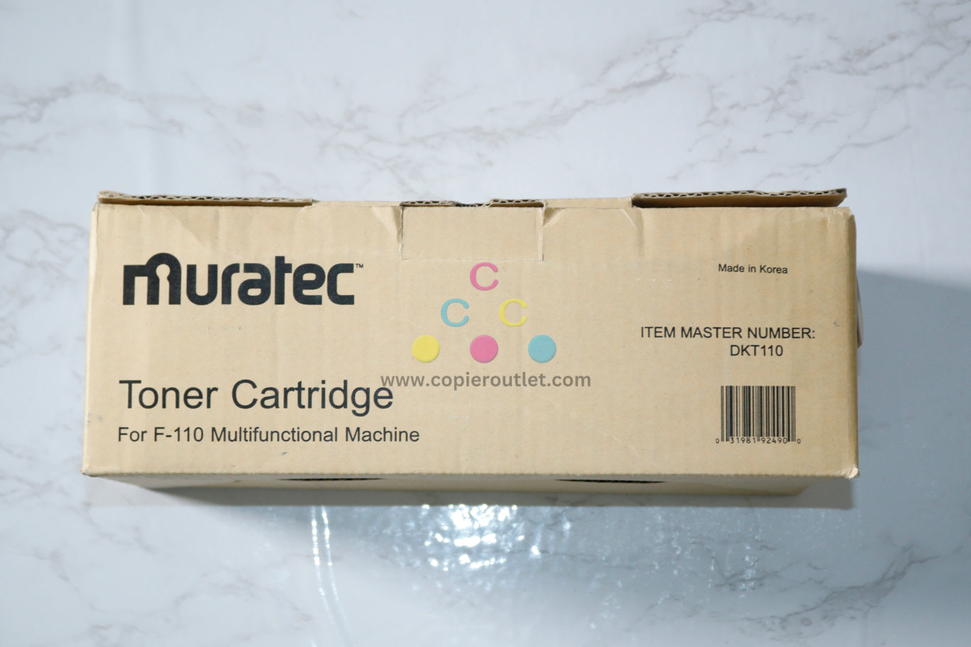 New OEM Muratec F110 Black Toner / Drum Cartridge DKT-110 (DKT110) Same Day Ship