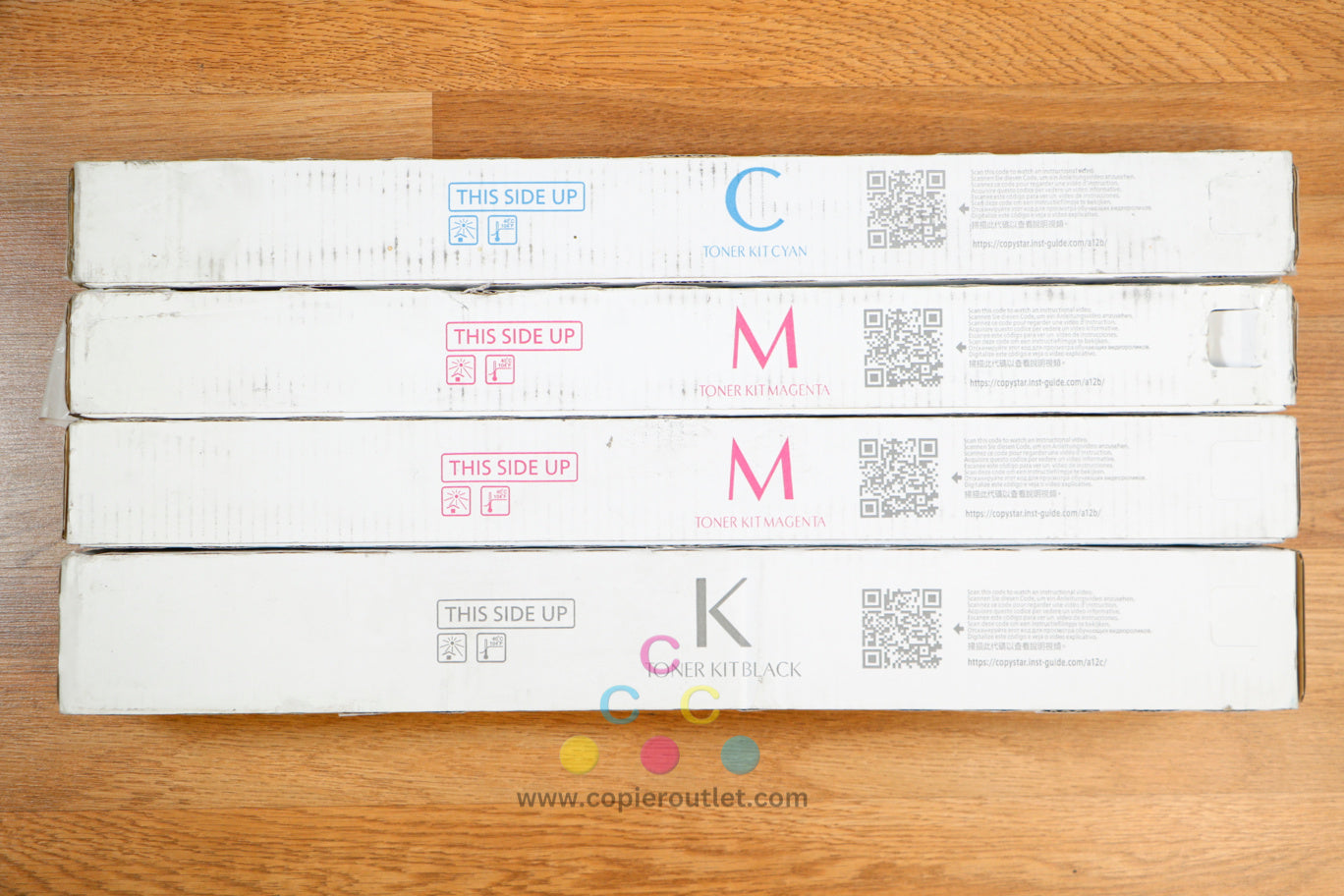 Cosmetic Genuine Copystar TK-8339 Cyan 2Magenta Black Toner Kit CS 3252ci 3253ci