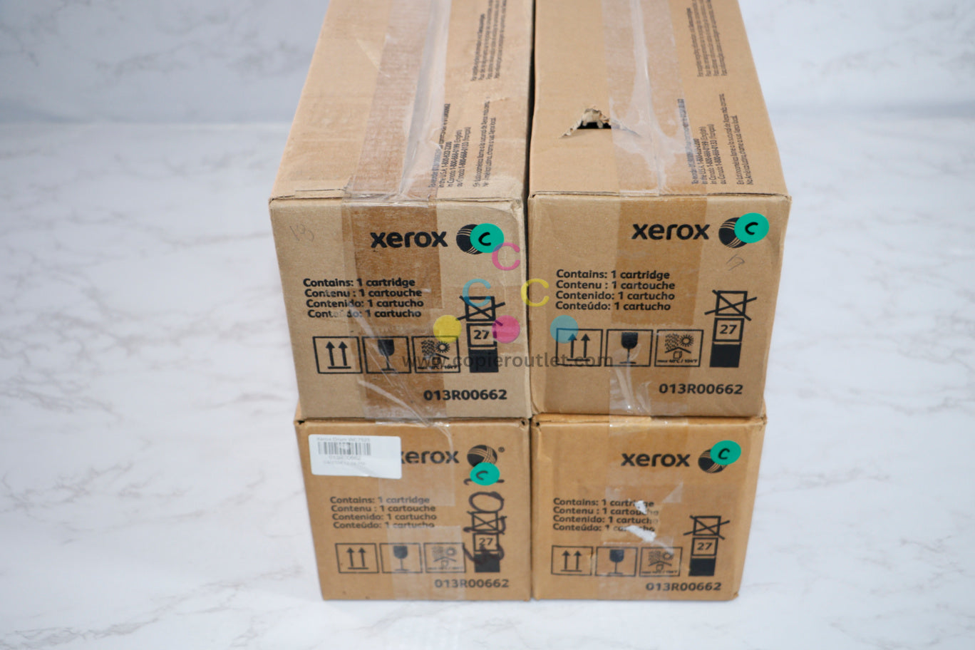 4 New Cosmetic Xerox WorkCentre 7525,7530,7535,7545,7556,7830 Drums 013R00662