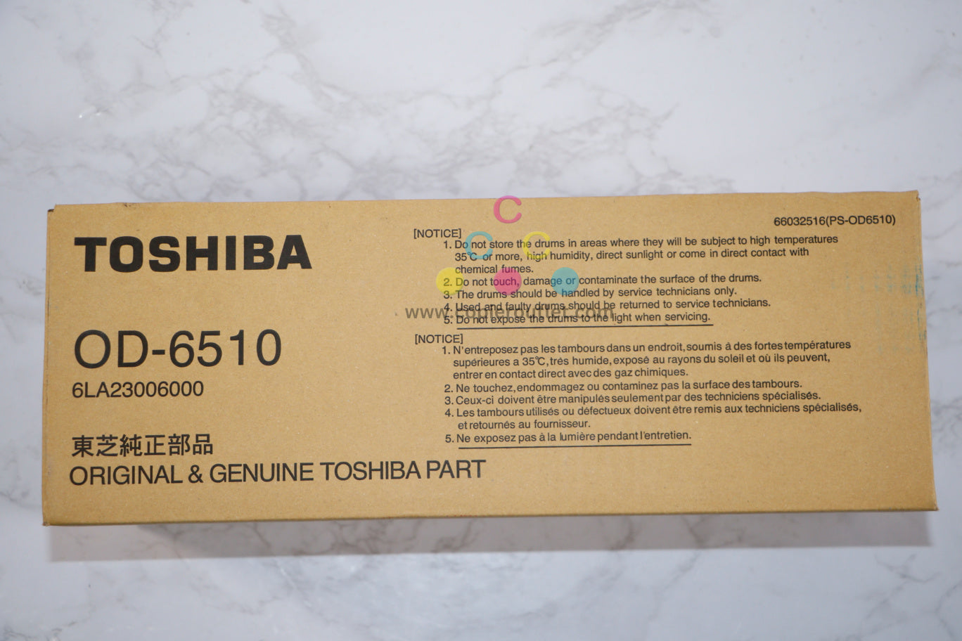 New Genuine Toshiba eSTUDIO 520,523,550,555,556 Drum OD-6510 / 6LA23006000