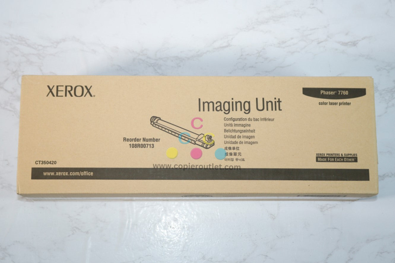 New Genuine Xerox Phaser 7760 Imaging Unit, 108R00713 Same Day Ship!