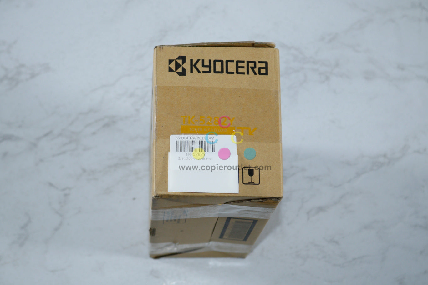 New OEM Kyocera ECOSYS M6235cidn/M665cidn/P6235cdn Yellow Toner TK-5282Y