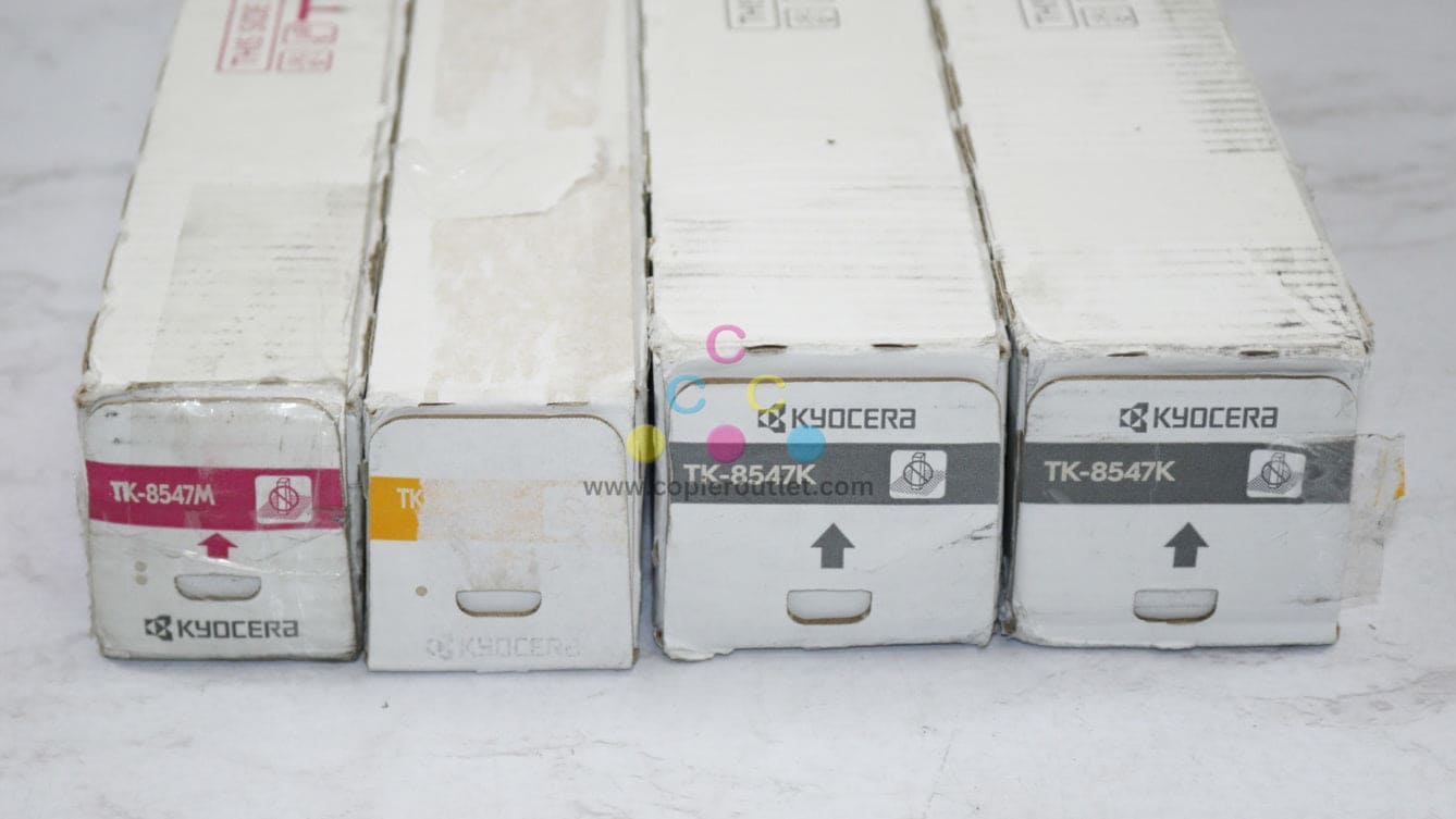 4 OEM Kyocera TASKalfa 4054ci,5054ci,CS4054ci,CS5054ci MYKK Toners TK-8547