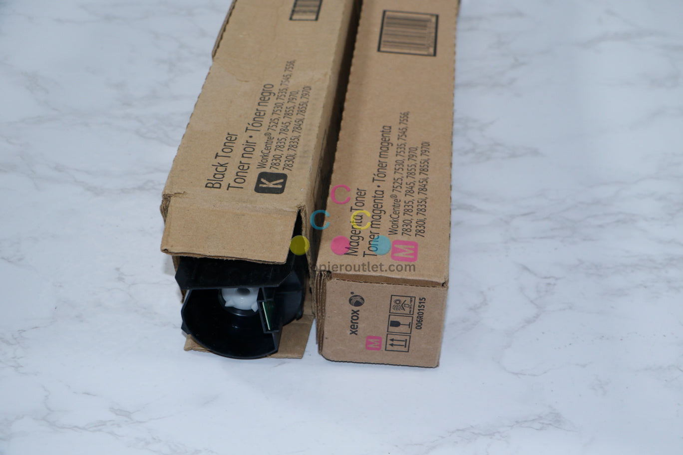 OPEN BOX Xerox WC 7525 7545 7830 7855i 7970 MK Toner FedEx 2Day Air!!