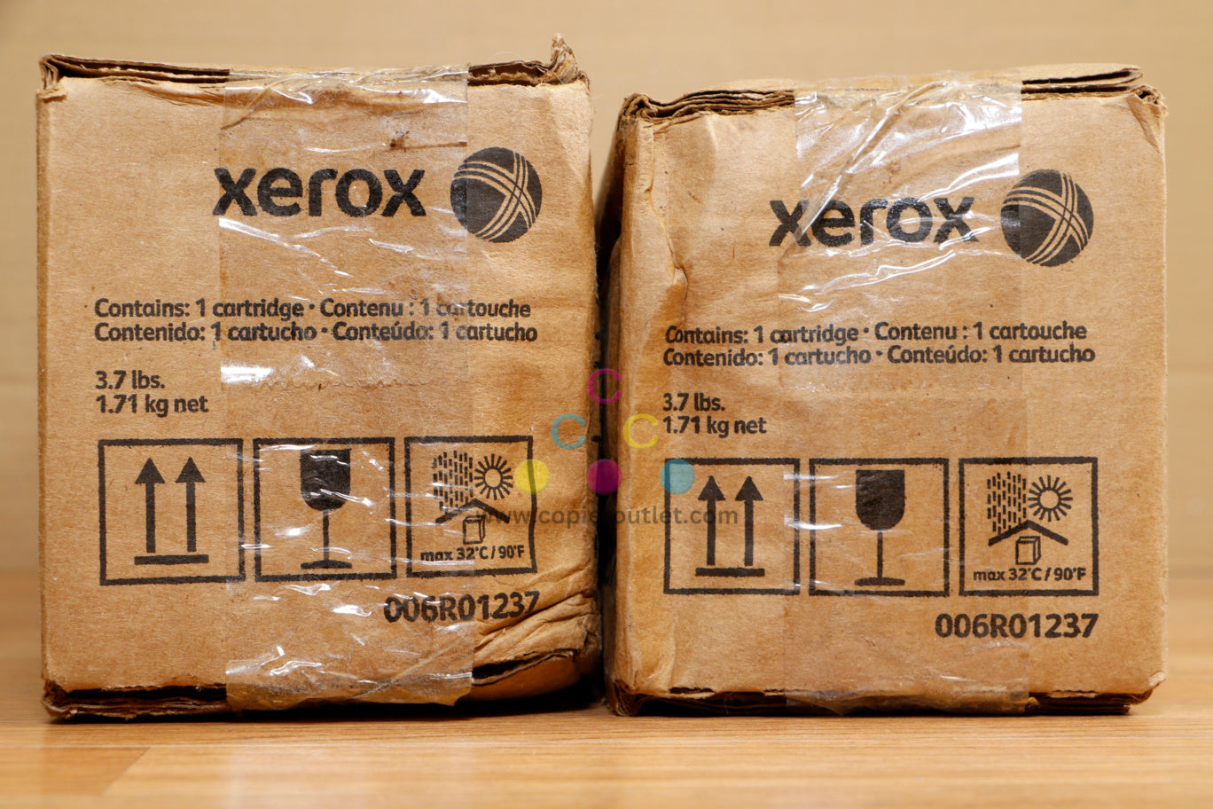 2 Genuine Xerox 006R01237 Black Toner Cartridges Xerox 4110 4112 4127 4590 4595!