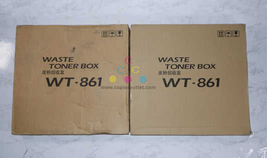 2 OEM Kyocera TASKalfa CS6500i,CS6501i,S6550ci,S6551ci Waste Toner Bottles WT-861