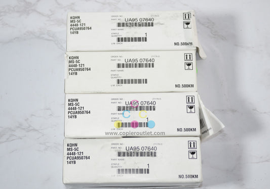 4 New OEM Konica  bizhub 552,652,C550,C5500 Staple Cartridges MS-5C, 14YB, 950-764