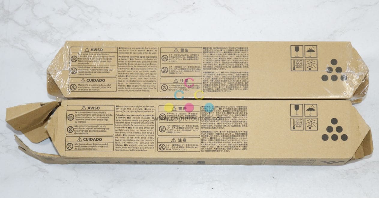 2 OEM Ricoh MP 305SPF Black Toner Cartridges 842141 (1 Open box) Same Day Ship