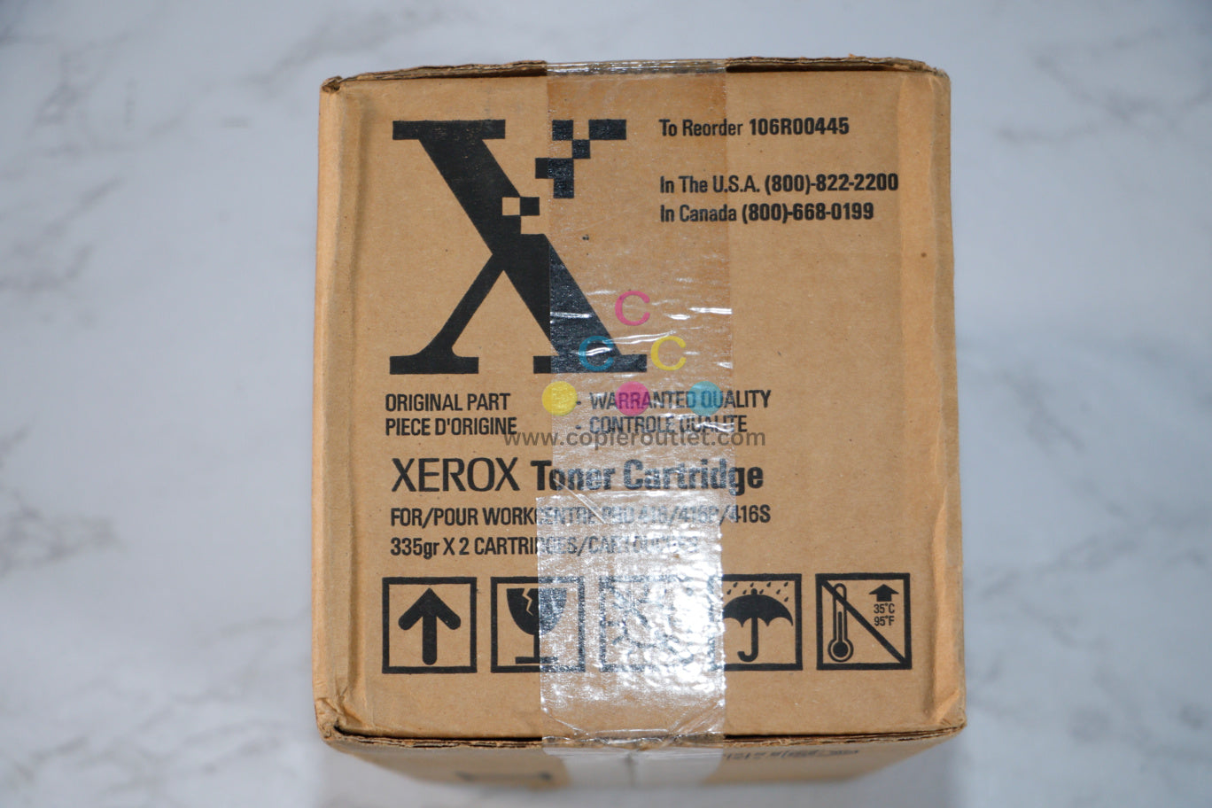 New OEM Xerox WorkCentre Pro416/416P/416S Toner Cartridge 106RO445 Same Day Ship